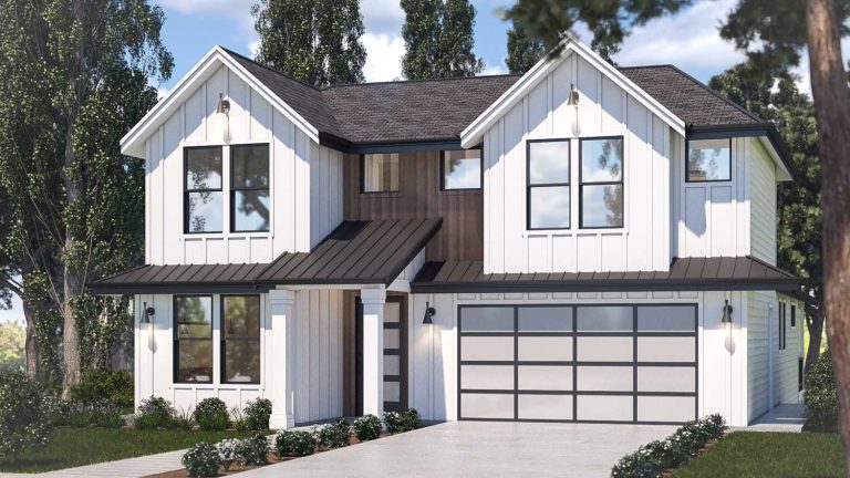 Rendering of the Clearwater plan by Kingston Homes