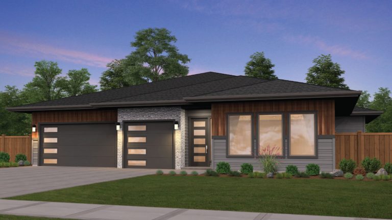 Rendering of the Cannon plan by Kingston Homes