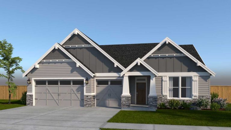 Rendering of the Manzanita home by Kingston Homes