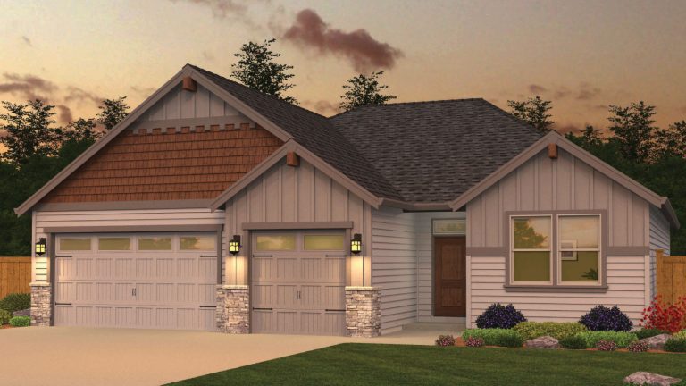 Rendering of the Hawthorn plan by Kingston Homes