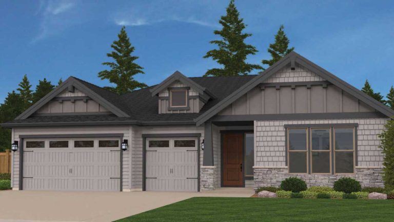 rendering of the Nahalem plan by Kingston Homes