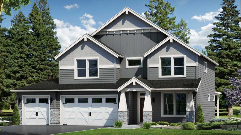 Rendering of the Telluride plan by Kingston Homes